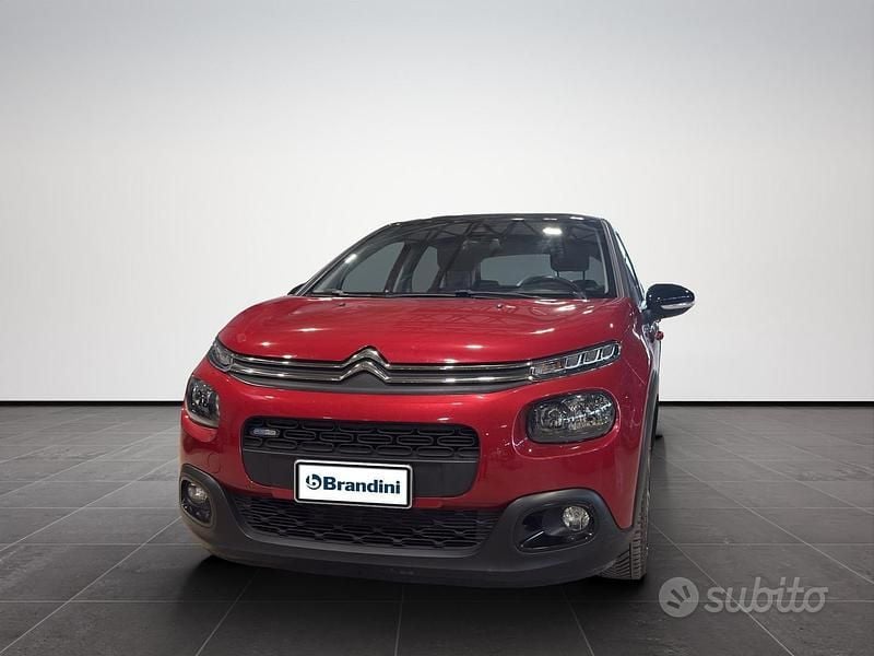 Usata Citroën C3 PureTech 82 CV (60 kW) 2017 Rosso Berlina