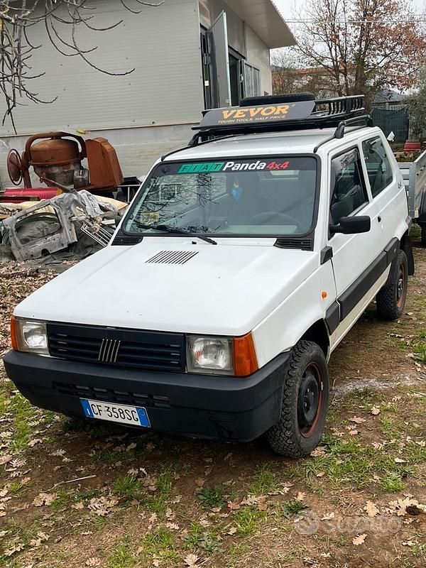 Usata Fiat Panda 4x4 2003 Bianco Utilitaria