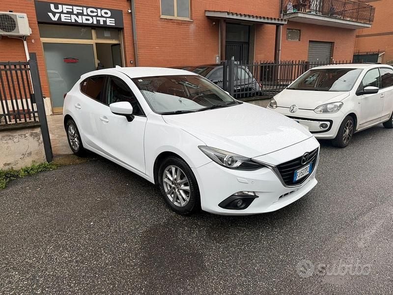 Usata Mazda 3 Evolve 104 CV (76 kW) 2017 Bianco Berlina
