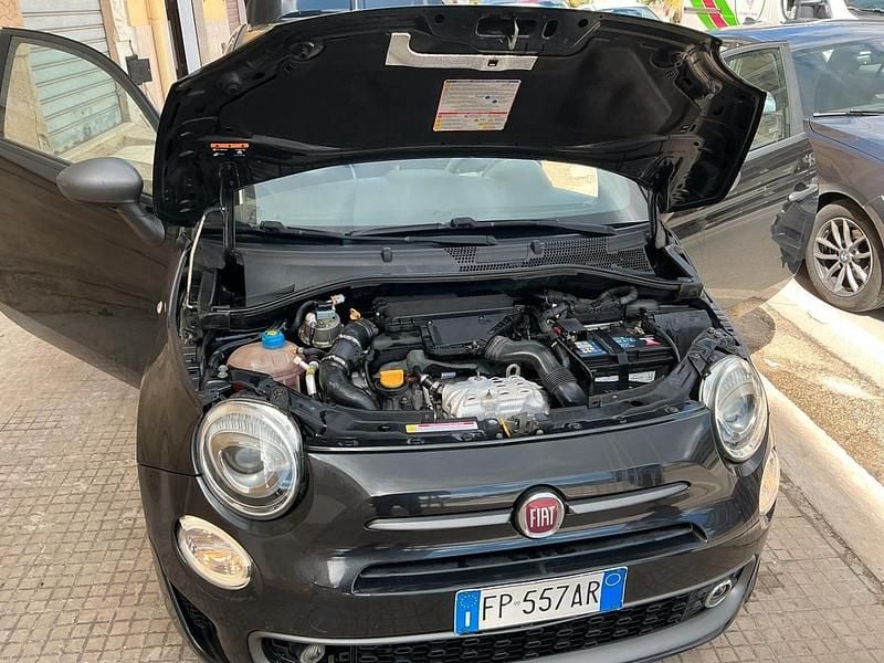 Usata Fiat 500 S 95 CV (69 kW) 2018 Nero Berlina