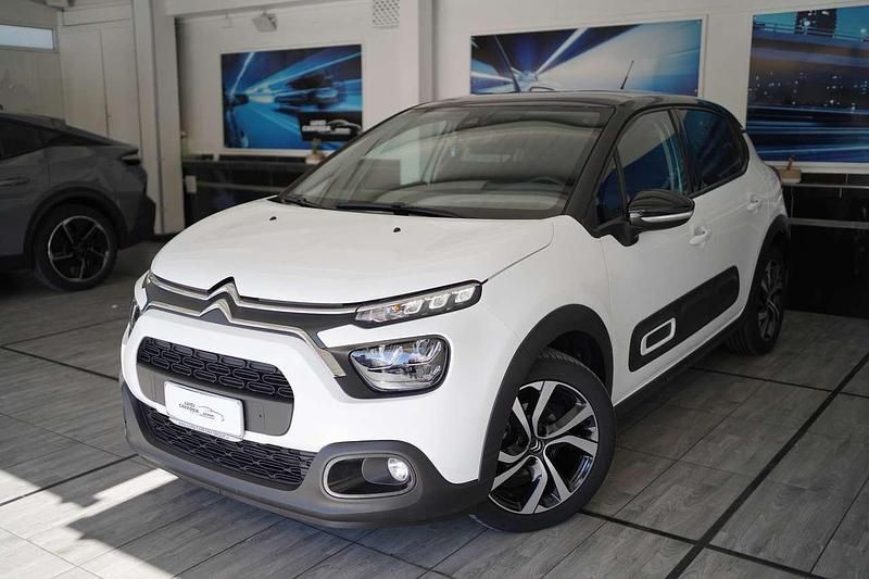 Usata Citroën C3 Shine 102 CV (75 kW) 2022 Bianco + tetto nero Utilitaria