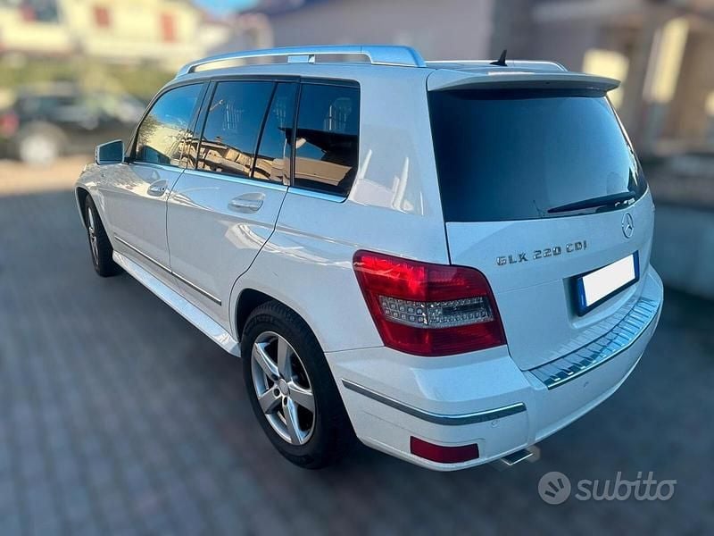 Usata Mercedes GLK220 170 CV (125 kW) 2010 Bianco SUV