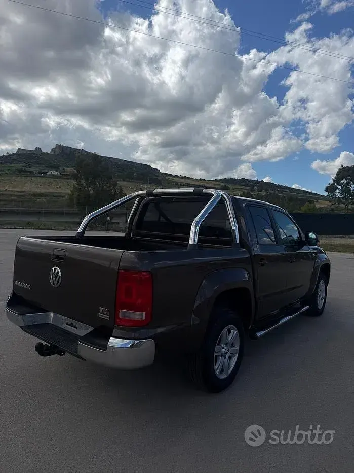 Usata VW Amarok 163 CV (119 kW) 2012 Marrone Pick-up