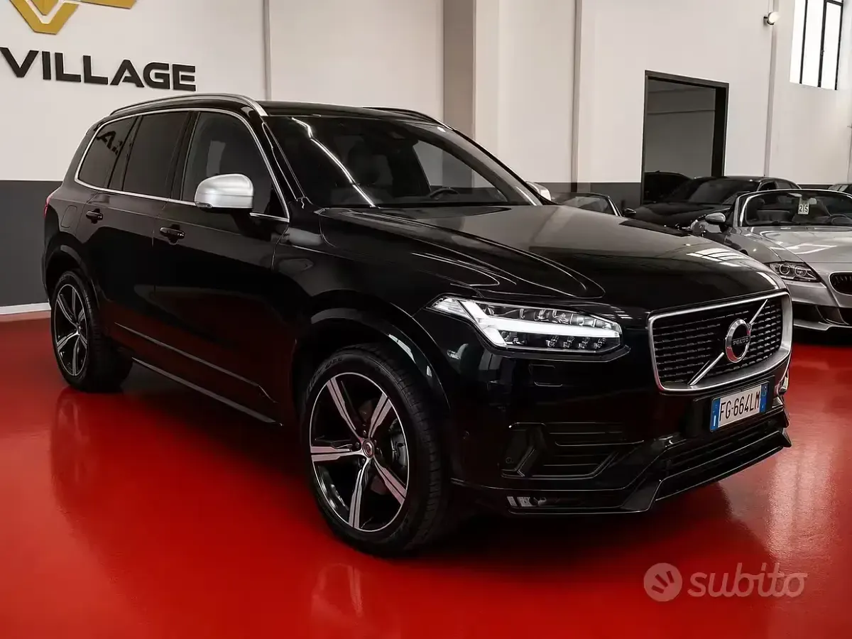 Usata Volvo XC90 R-Design 190 CV (139 kW) 2016 Nero SUV