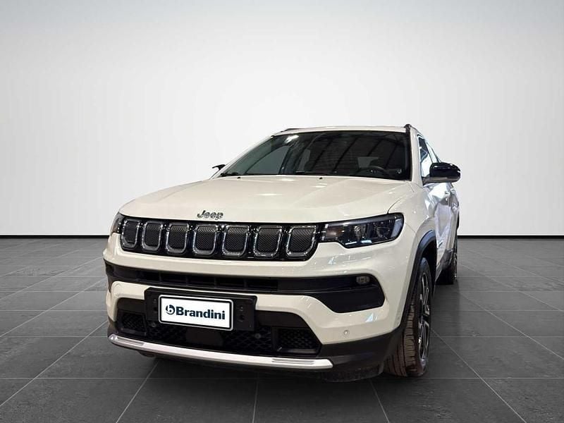 Bianco Usata 2022 Jeep Compass Limited SUV | 20.109 € (Buon prezzo) - Immagine 1/4