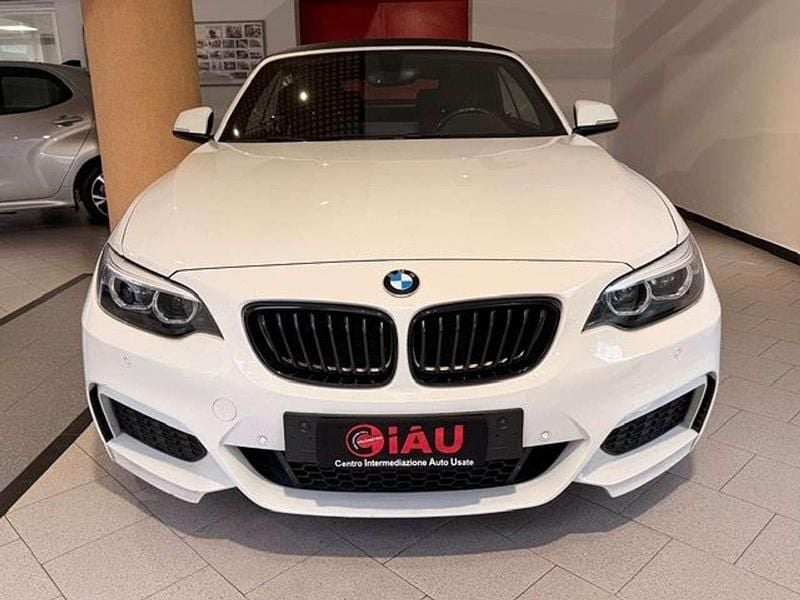 Usata BMW 218 M Sport 136 CV (100 kW) 2021 Bianco Cabrio