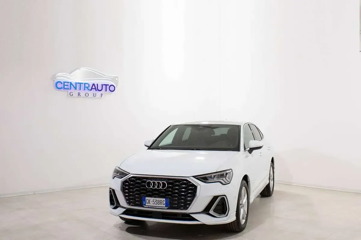 Usata Audi Q3 S-Line 150 CV (110 kW) 2022 Bianco SUV