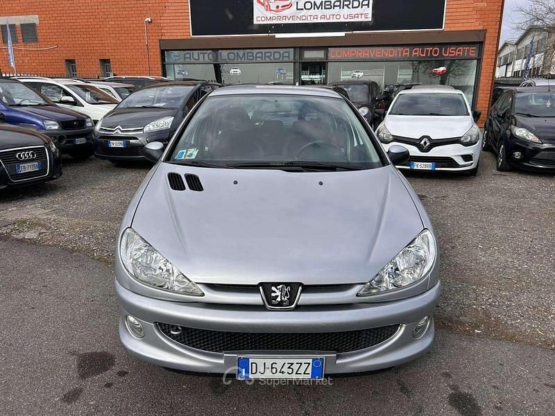 Usata Peugeot 206 75 CV (55 kW) 2007 Grigio Berlina