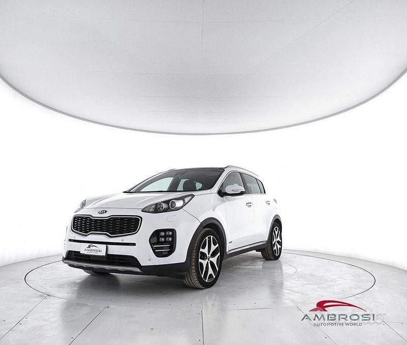 Usata Kia Sportage GT-Line 185 CV (136 kW) 2018 Bianco SUV