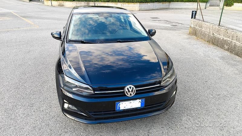Usata VW Polo Comfortline 95 CV (69 kW) 2020 Nero Utilitaria