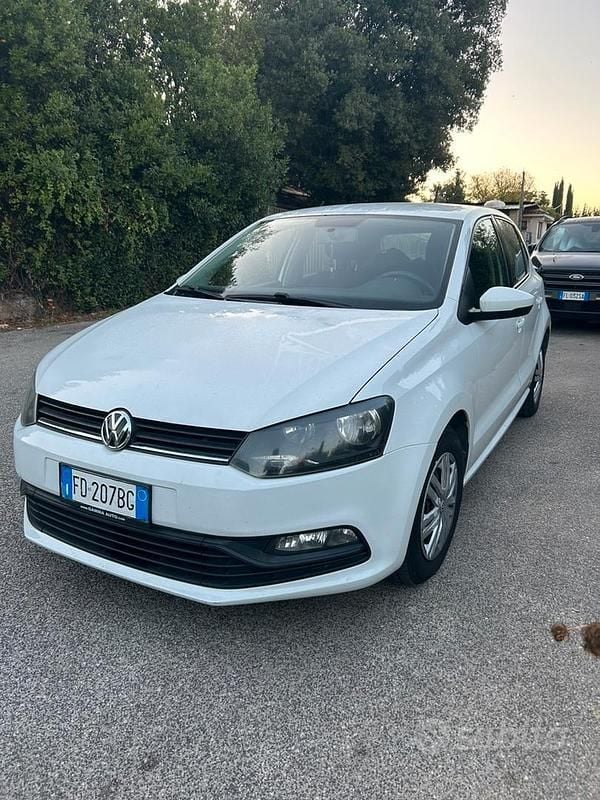 Usata VW Polo 75 CV (55 kW) 2016 Bianco Berlina
