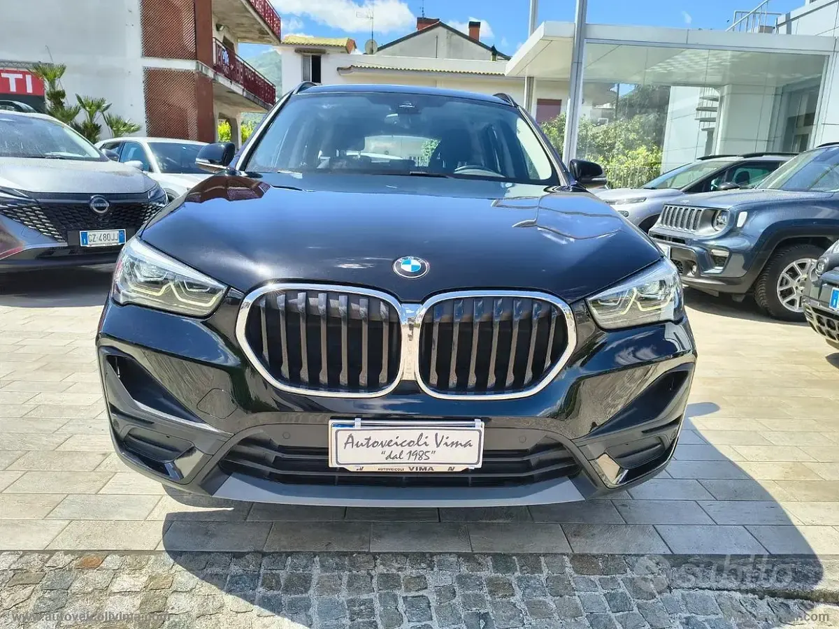 Usata BMW X1 Advantage 150 CV (110 kW) 2021 Nero SUV