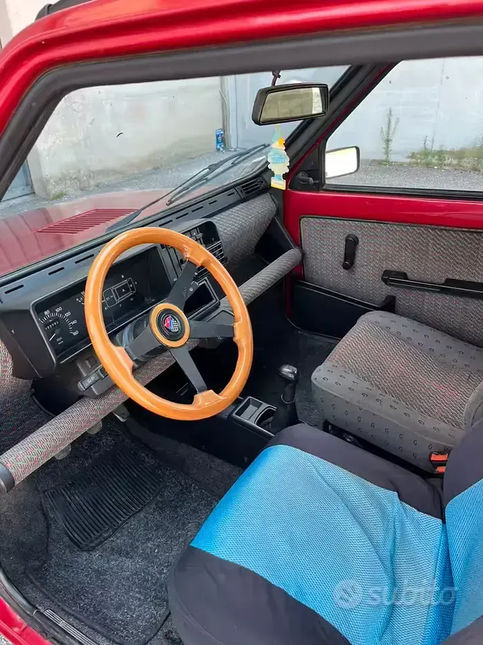 Usata Fiat Panda S 45 CV (33 kW) 1993 Rosso Utilitaria