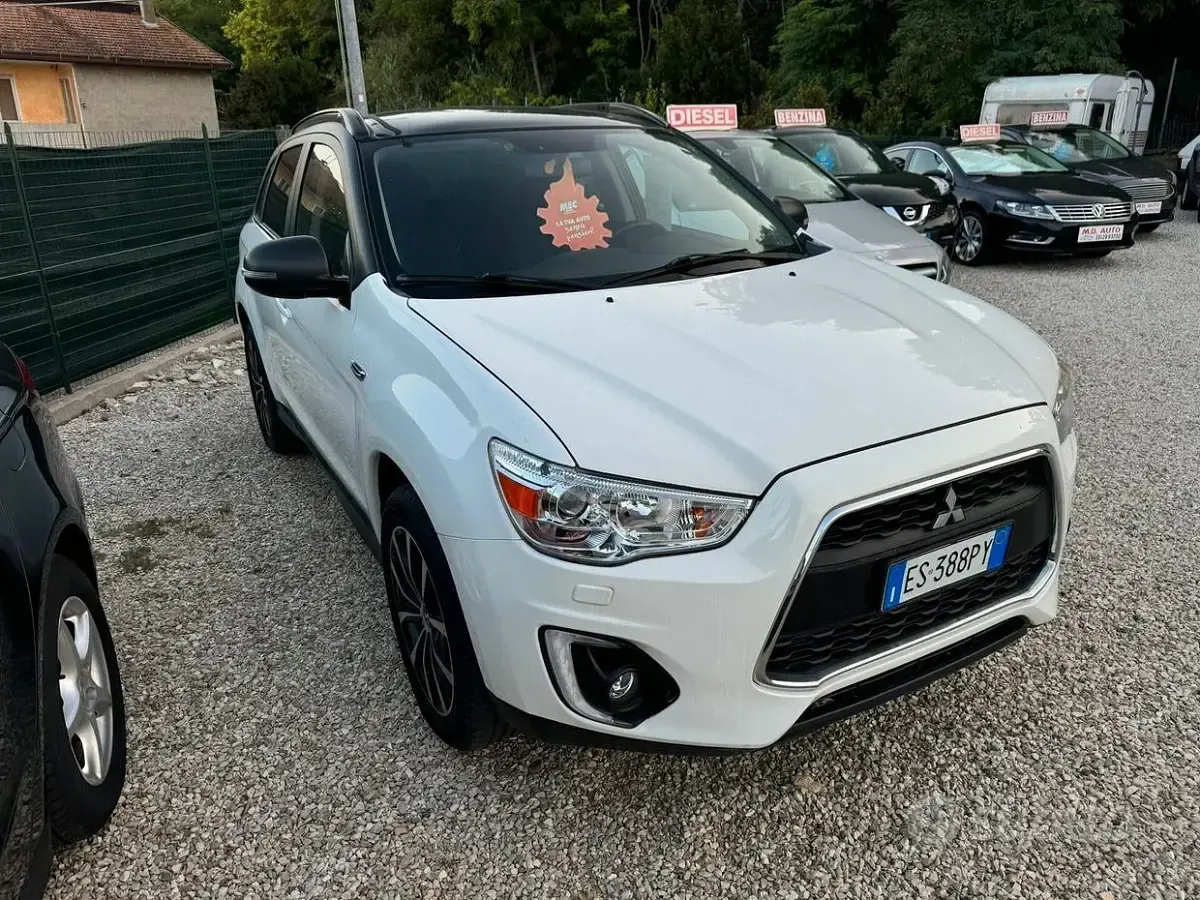 Usata Mitsubishi ASX Intense 114 CV (83 kW) 2015 Bianco SUV