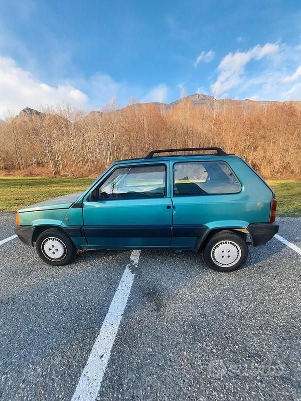 Usata Fiat Panda 54 CV (39 kW) 2001 Verde Utilitaria