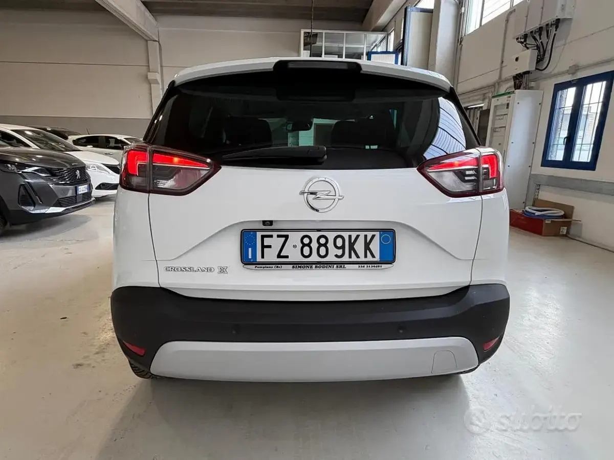 Usata Opel Crossland X Innovation 83 CV (61 kW) 2019 Bianco SUV