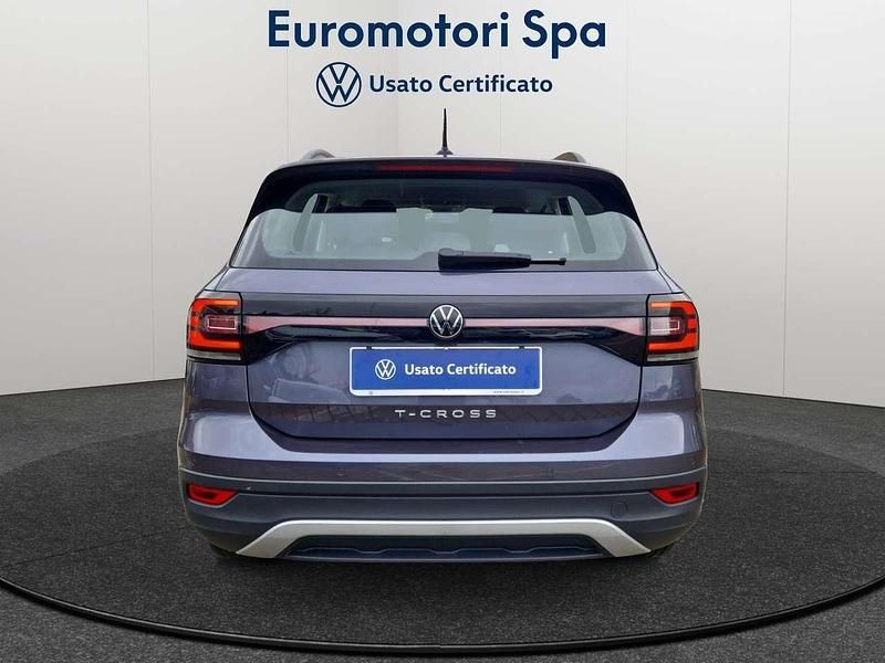Usata VW T-Cross Style 110 CV (80 kW) 2023 Grigio SUV