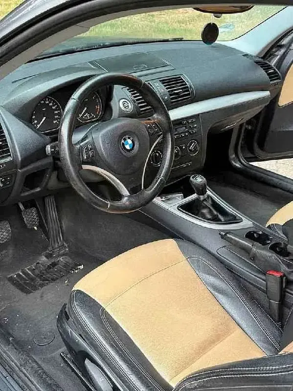 Usata BMW 118 143 CV (105 kW) 2008 Nero Utilitaria