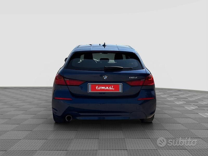 Usata BMW 116 Advantage 115 CV (84 kW) 2023 Blu Utilitaria
