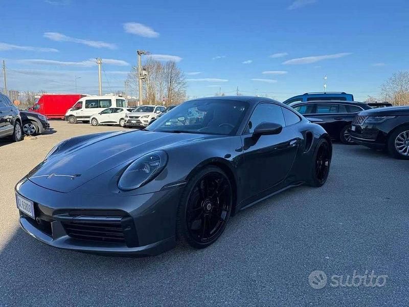 Usata Porsche 911 Turbo 581 CV (427 kW) 2022 Grigio Coupé