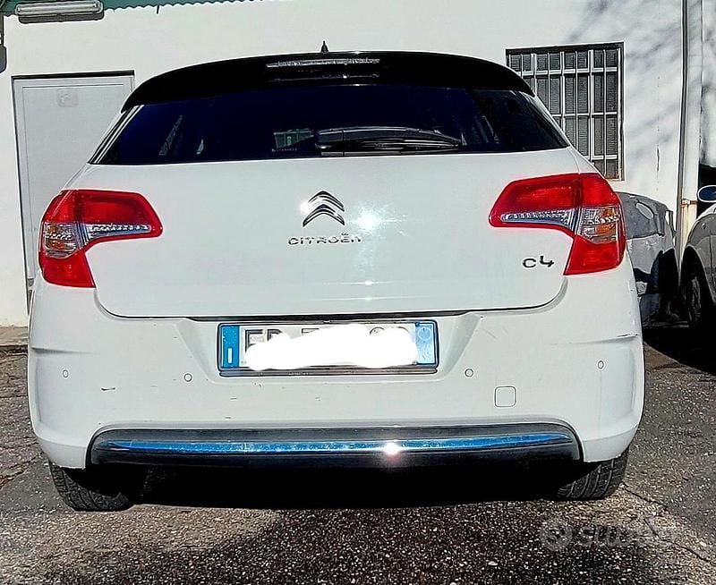 Usata Citroën C4 Seduction 92 CV (67 kW) 2013 Bianco Berlina