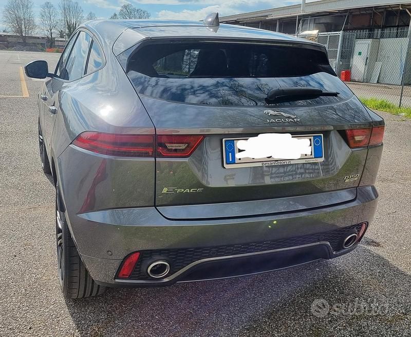 Usata Jaguar E-Pace R 150 CV (110 kW) 2018 Grigio SUV