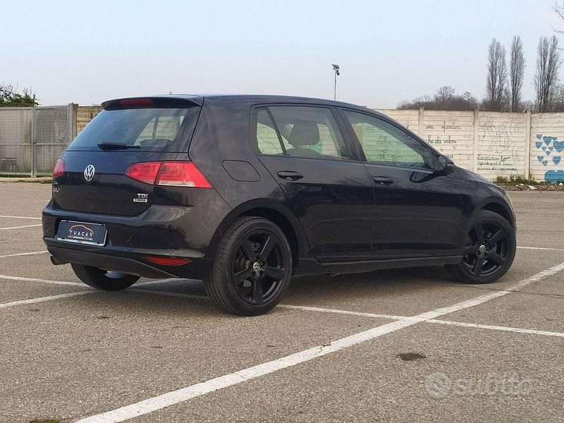 Usata VW Golf VII Comfortline 110 CV (80 kW) 2014 Nero Berlina