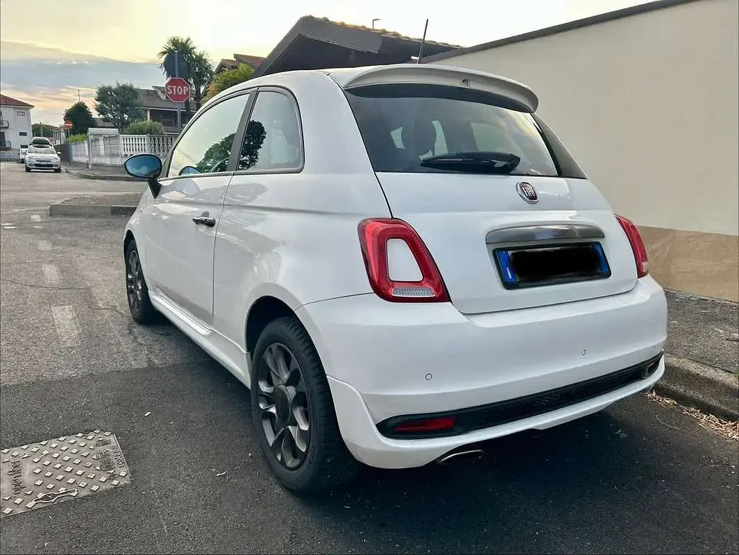 Usata Fiat 500 S 69 CV (50 kW) 2019 Bianco Utilitaria