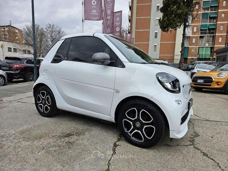 Usata Smart ForTwo Cabrio Passion 90 CV (66 kW) 2016 Bianco Cabrio