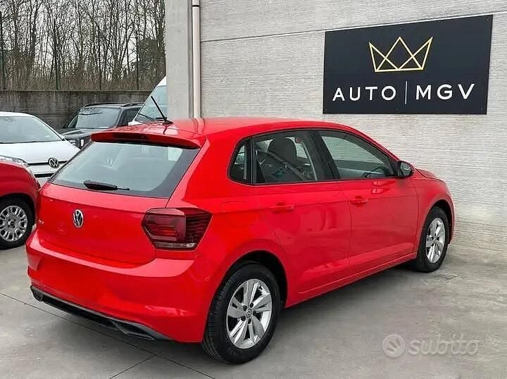 Usata VW Polo Highline 95 CV (69 kW) 2019 Rosso Utilitaria