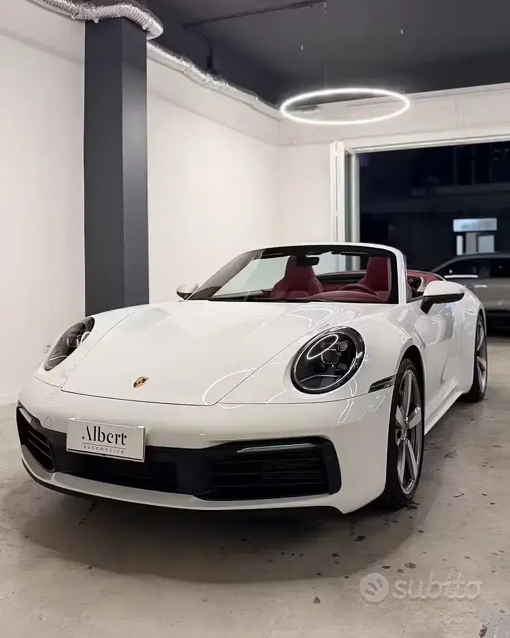 Usata Porsche 911 Carrera Cabriolet 385 CV (283 kW) 2020 Bianco Cabrio