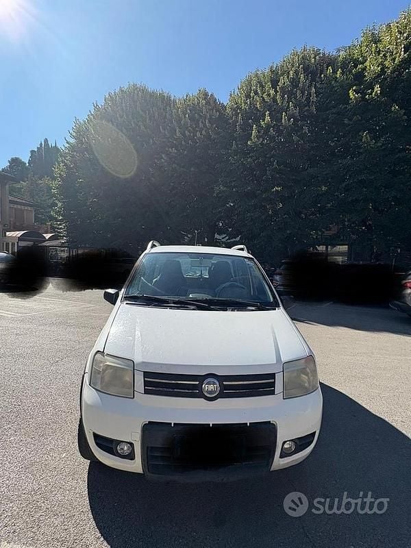Usata Fiat Panda 4x4 69 CV (50 kW) 2007 Bianco Utilitaria