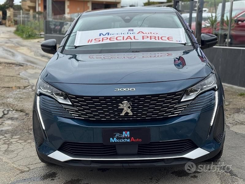 Brugt Peugeot 3008 Allure 131 HK (96 kW) 2022 Blå Stationcar