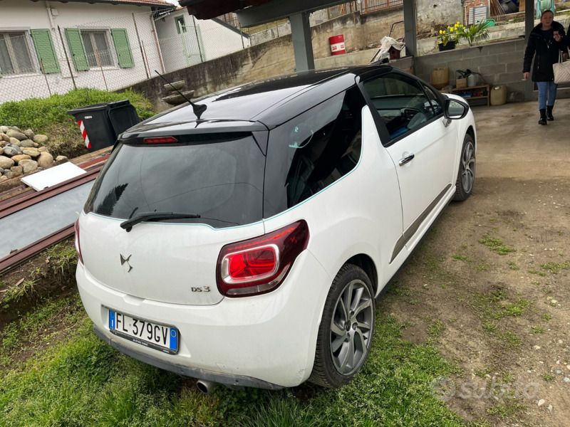 Usata DS Automobiles DS3 Sport Chic 92 CV (67 kW) 2017 Bianco Monovolume