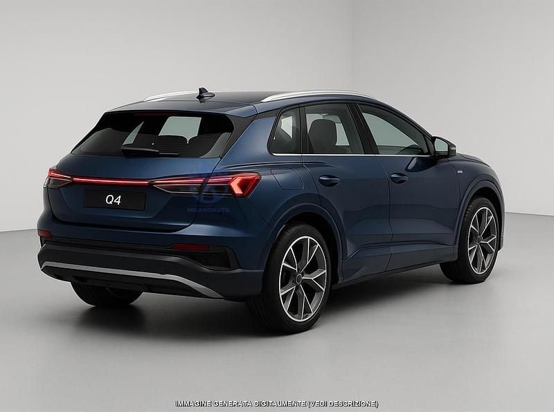Usata Audi Q4 e-tron S-Line 210 kW (286 CV) 2024 Blu SUV