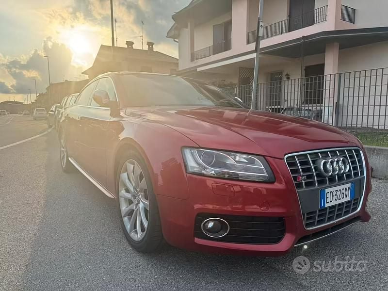 Usata Audi S5 333 CV (244 kW) 2010 Rosso Coupé