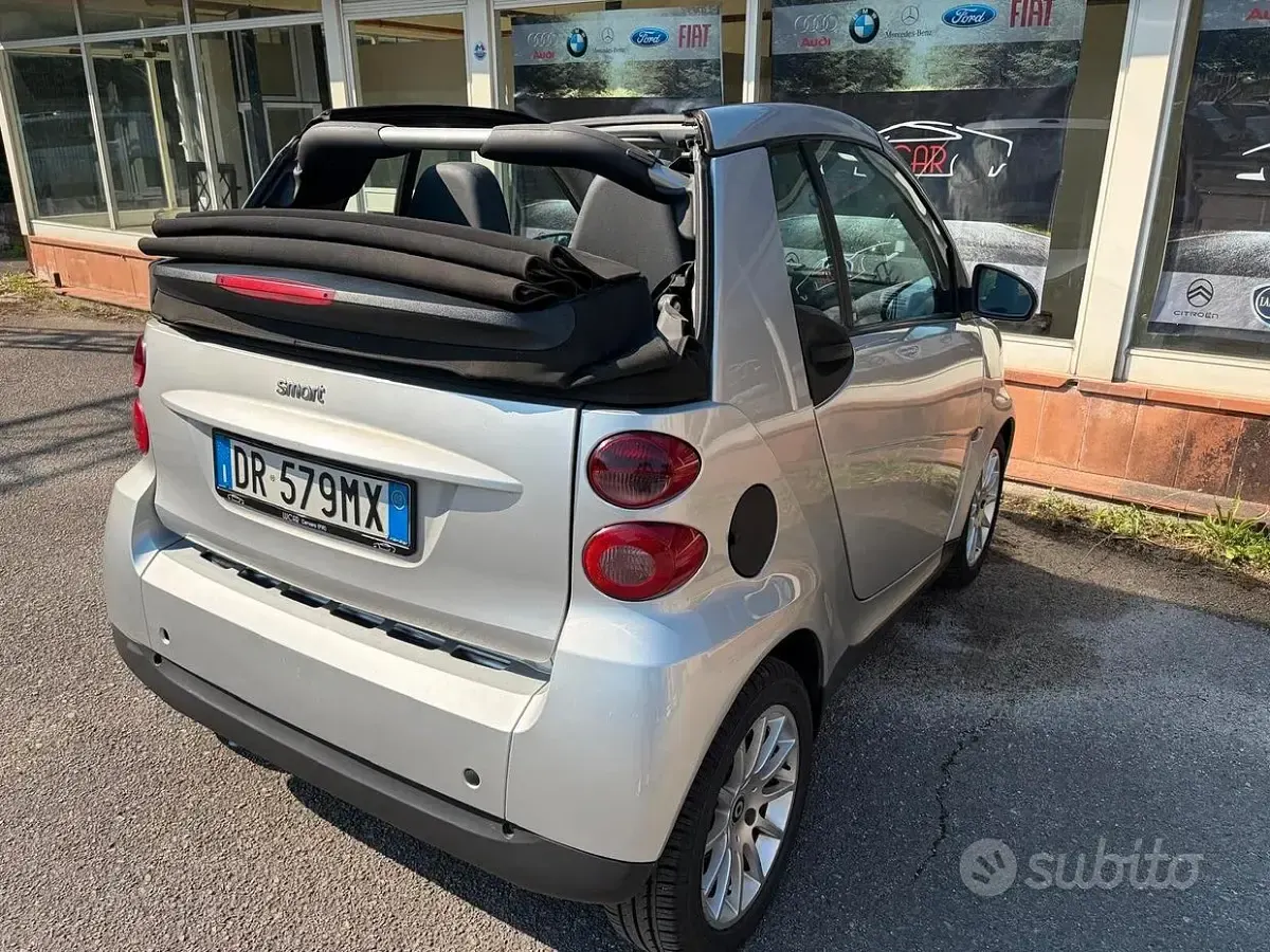 Usata Smart ForTwo Cabrio Passion 84 CV (61 kW) 2008 Grigio Cabrio