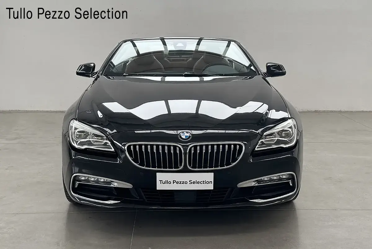 Usata BMW 640 Luxury Line 313 CV (230 kW) 2019 Saphir schwarzal metallizzato Coupé