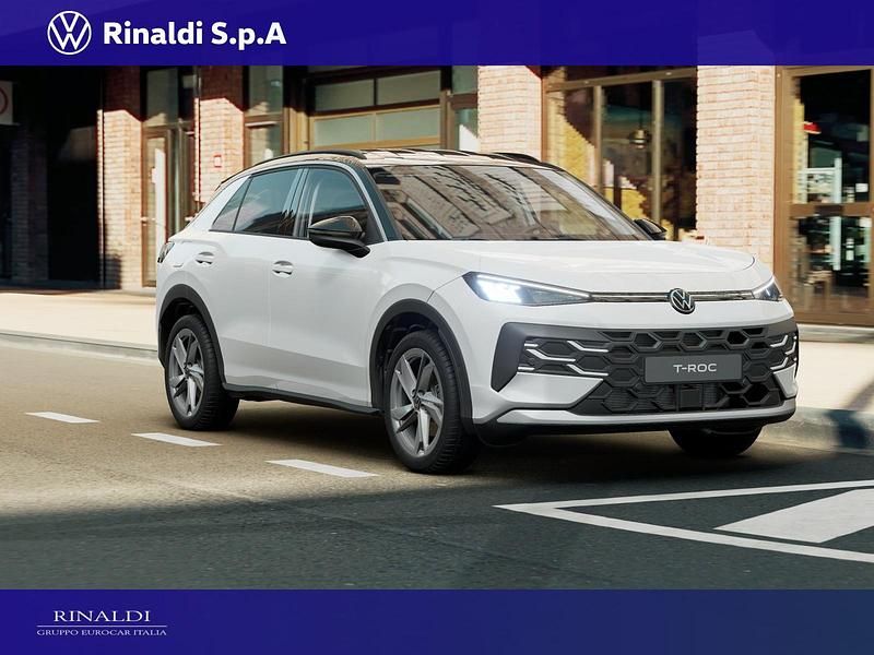 Nuova VW T-Roc Life 116 CV (85 kW) 2026 Pure white nero SUV