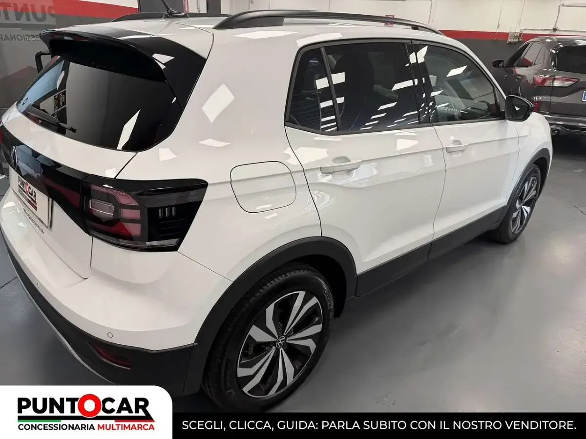 Usata VW T-Cross Style 110 CV (80 kW) 2022 Bianco SUV