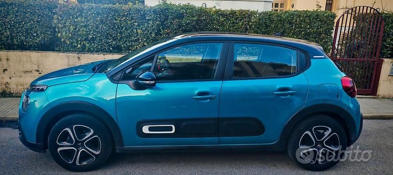 Usata Citroën C3 PureTech 82 CV (60 kW) 2023 Blu Berlina