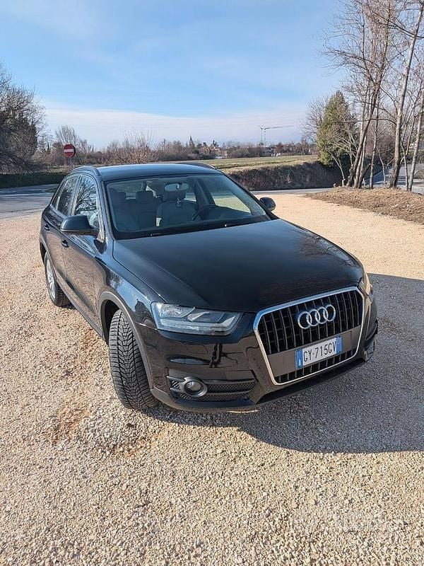 Usata Audi Q3 140 CV (102 kW) 2013 Nero SUV