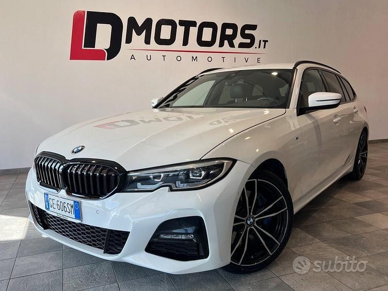 Usata BMW 320e M Sport 190 CV (139 kW) 2021 Bianco Station wagon