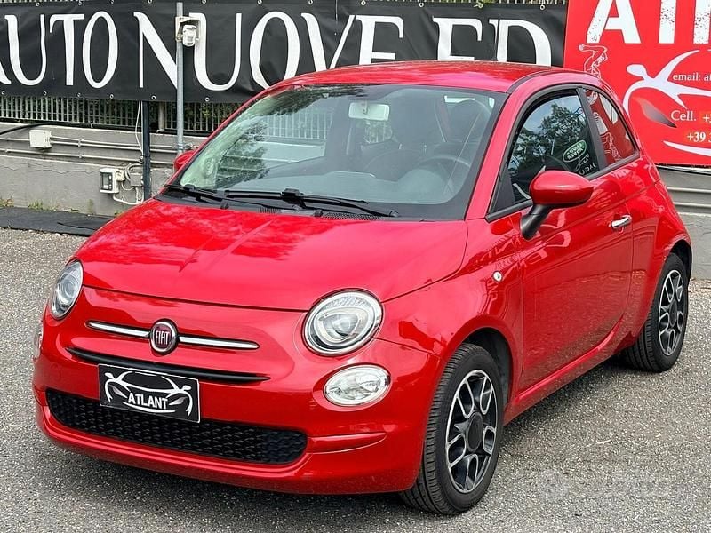 Usata Fiat 500 Lounge 69 CV (50 kW) 2018 Rosso Utilitaria