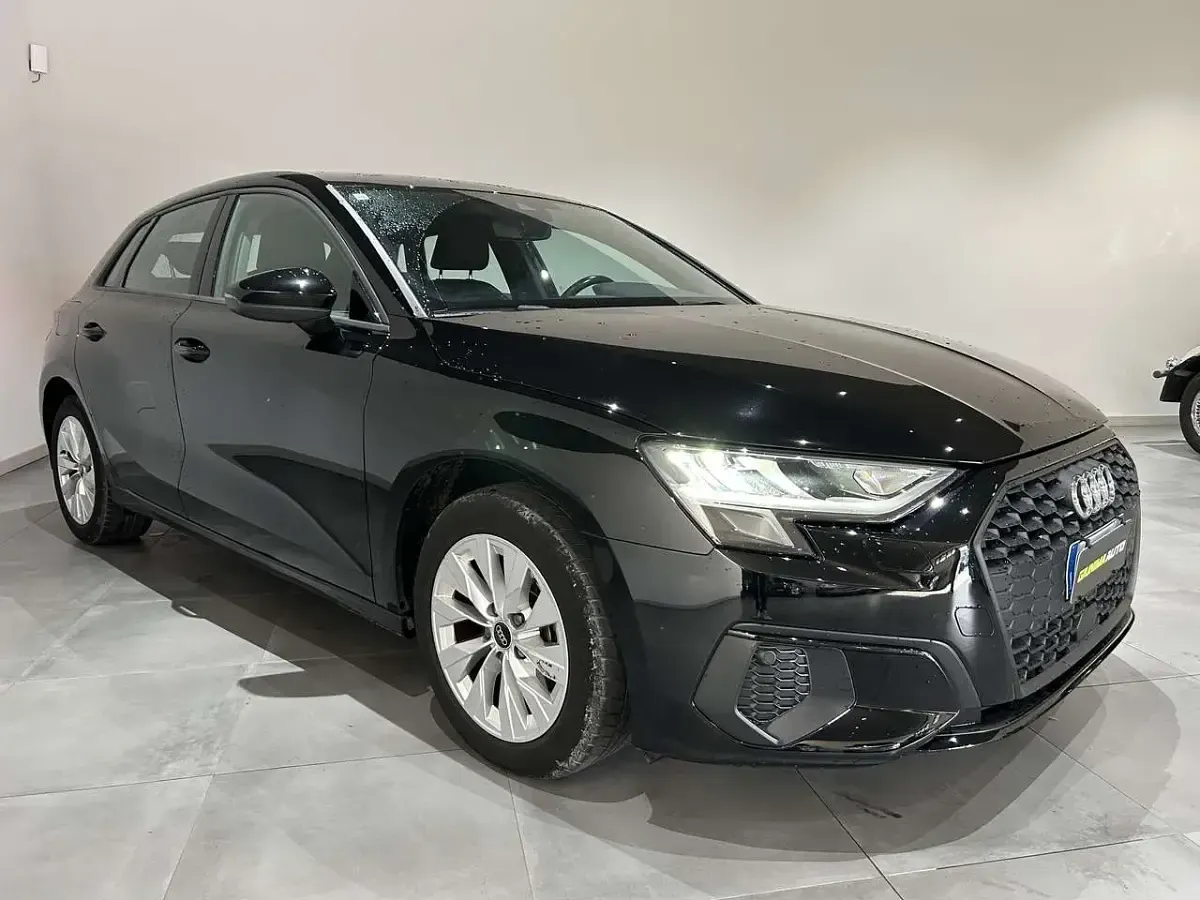 Usata Audi A3 150 CV (110 kW) 2023 Nero Berlina