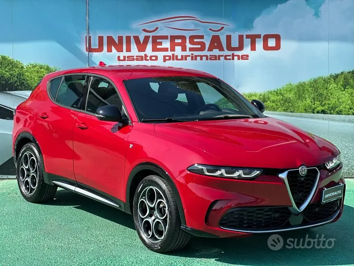 Usata Alfa Romeo Tonale Ti 131 CV (96 kW) 2023 Rosso SUV