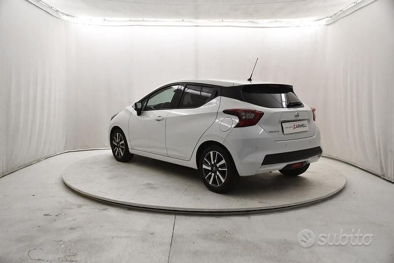 Usata Nissan Micra N-Connecta 90 CV (66 kW) 2017 Bianco Utilitaria