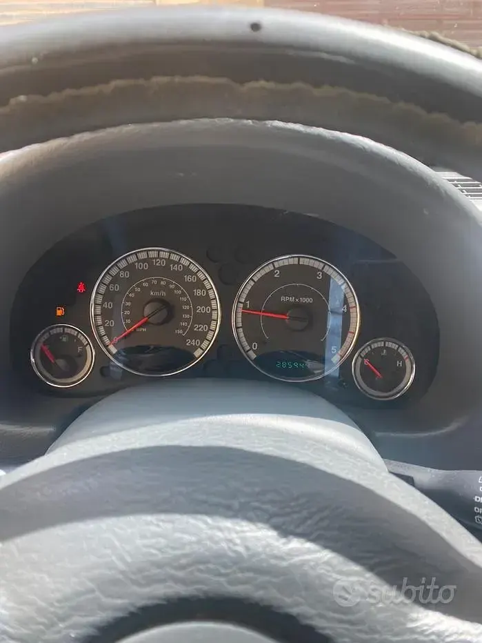 Usata Jeep Cherokee 163 CV (119 kW) 2005 Grigio SUV