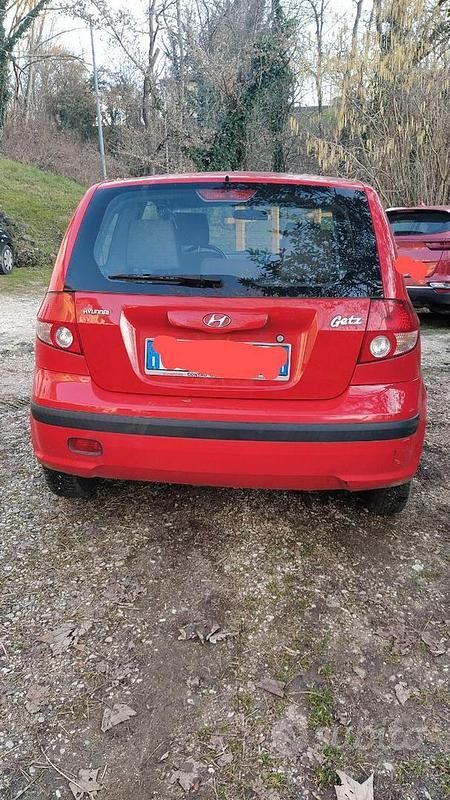 Usata Hyundai Getz 2002 Rosso Utilitaria