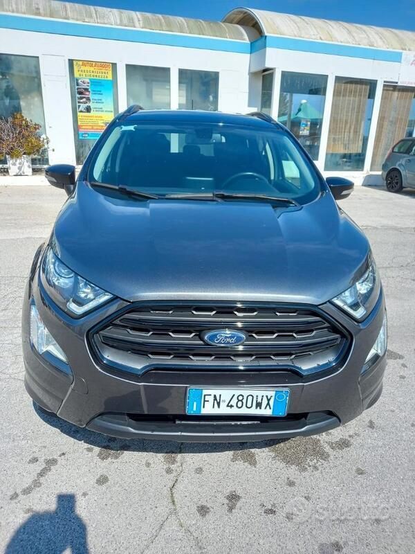 Usata Ford Ecosport ST-Line 125 CV (91 kW) 2018 Grigio SUV